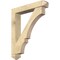 Ekena Millwork Balboa Arts and Crafts Rough Sawn Bracket w/ Offset Brace, Douglas Fir, 6"W x 32"D x 38"H BKT0604X32X38BOA03RDF - alternate 1